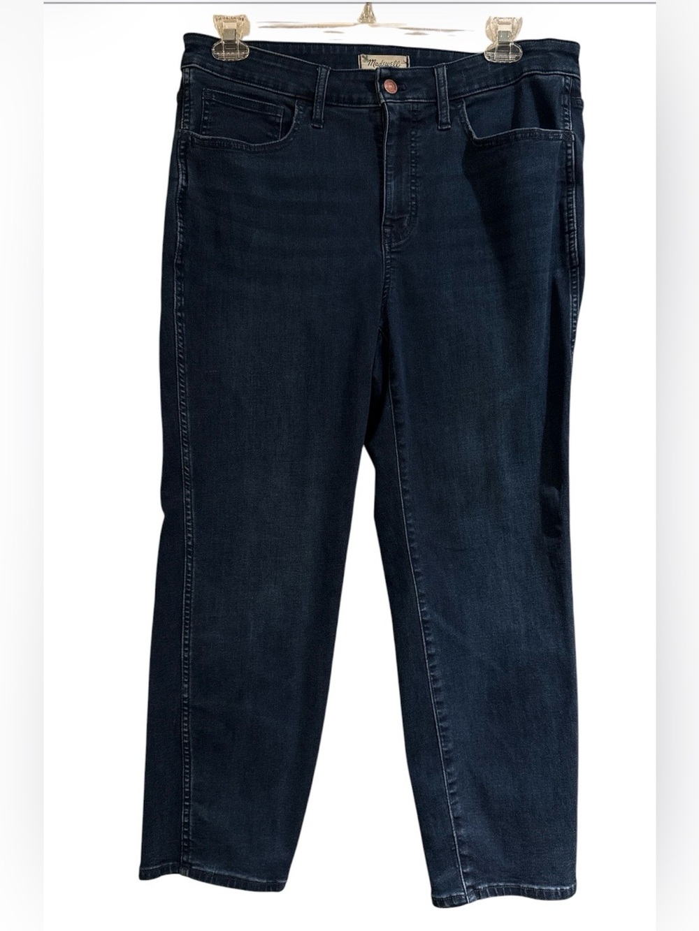 Madewell dark wash plus size jeans